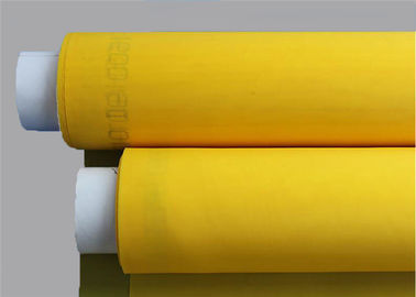 China 100% Yellow Monofilament Screen Printing Mesh , Screen Fabric Mesh supplier