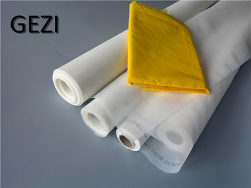 China 3.00m * 50m 200 Mesh Polyester Mesh Screen , Smooth Clothing Silk Screen Fabric Mesh supplier