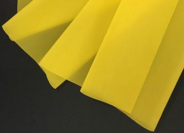 China Yellow 200 Mesh Screen Printing Fabric Mesh , 50m Silk Screen Mesh supplier