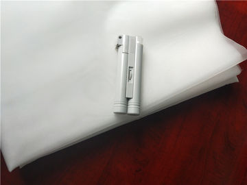 China White Nylon Mesh Filter Fabric  20 50 100 200 300 Micron Size Customized supplier