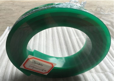 China Hardness Shore 75A Screen Printing Squeegee Green Color 7mm * 40mm * 4000 Mm supplier