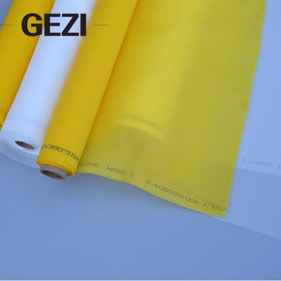 China white yellow 80 100 110 120 135 mesh nylon polyester silk screen printing mesh for screen printing supplier