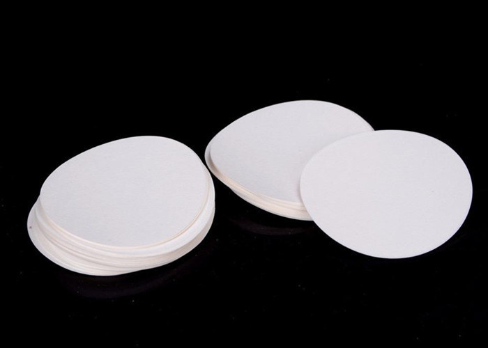 0.65 0.75mm Ashless Filter Paper Sheets Lab Grade Long Term Filtration