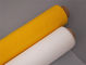 White And Yellow High Tension Stiff Screen Printing Mesh 78t 100 Mesh 90t 230 Mesh 100t 255 Mesh supplier