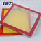 Custom nylon pet mesh fabric silk roller frame screen printing mesh supplier