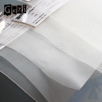 18 - 420 Mesh Polyester Filter Mesh 100% Monofilament Plain Weave White