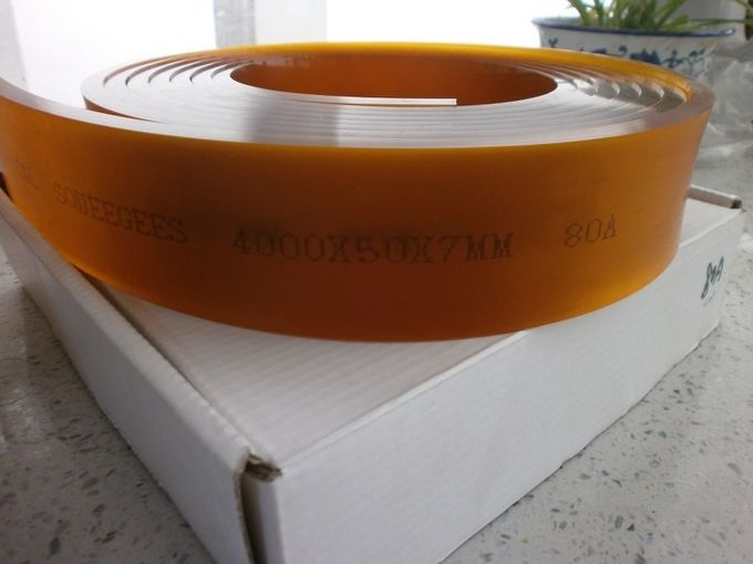 Sharp Type Silk Screen Squeegee Blades ISO 9001 50 * 7 For Stickers