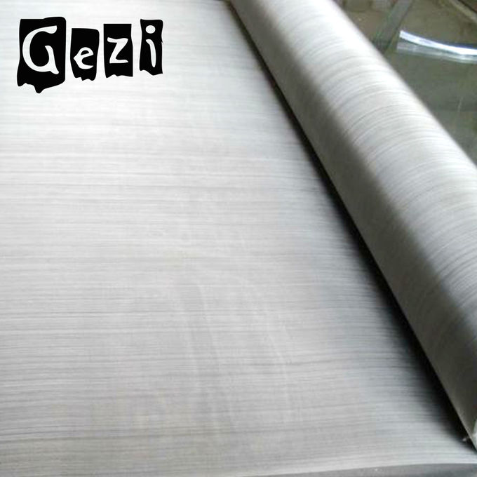 Acid Alkali Resistant Stainless Steel Mesh 500 Mesh ISO 9000 Woven