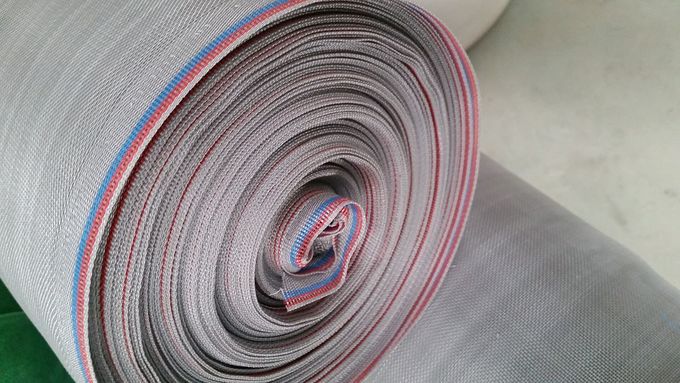 200 Meters Silver Grey Insect Mesh Netting 100%HDPE For Adjust Humidity
