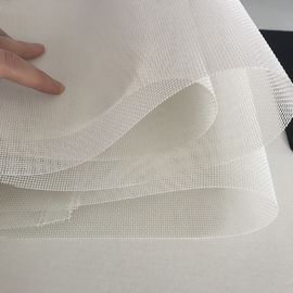 China 50 Micron White Polyester Filter Mesh Food Grade High Filtration Rate supplier