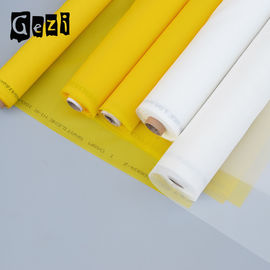 China Soft Silk Screen Printing Mesh , Phone Factory Polyester Monofilament Mesh supplier