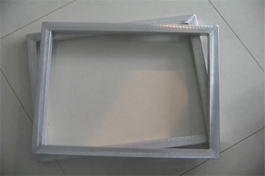 China Silver Screen Printing Frames Aluminum Alloy Customized Size 0 - 30N supplier