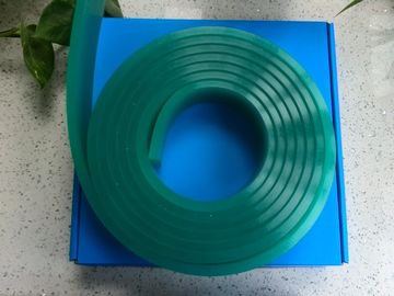 China Polyurethane Screen Printing Squeegee Blades Green 50 * 9 Width 109mm Chemical Resistant supplier
