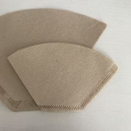 China 12 - 35gsm Coffee Filter Paper Sheets 0.35mm High Permeability Wood Pulp Feature supplier