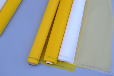 China High Tension Polyester Printing Mesh , Acid Resistance Nylon Monofilament Mesh Fabric supplier