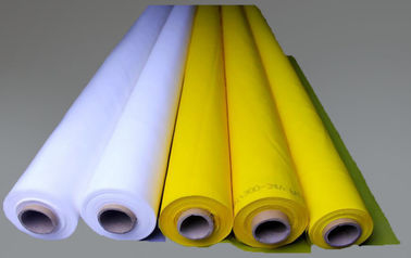 China White 100% Monofilament Polyester Screen Printing Mesh For T-shirt supplier