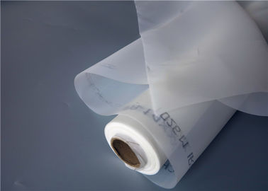 China 160 Mesh Nylon Silk Screen Mesh , White Yellow 1.65m * 50m Nylon Mesh Netting supplier