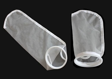 China FDA Nylon Filter Bag Liquid Filter Socks 4 Inch Plastic Ring 75 100 150 Micron Mesh supplier