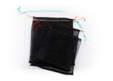 China Custom Size Small Black Nylon Filter Mesh Bag Fruit Farming Insect Mesh Bag supplier