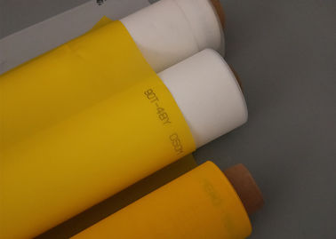 China Yellow 100% Monofilament Polyester Screen Printing Mesh 165T For  Printing Plant supplier