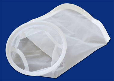China OEM Design 80 Mesh 18*410mm Nylon Filter Bag For Liquid Paint And Coatings supplier