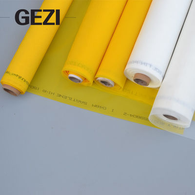 China High tension 80 100 110 120 135 150 160 180 200 mesh 100% polyester silk screen printing mesh supplier