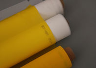 Yellow 100% Monofilament Polyester Screen Printing Mesh 165T For  Printing Plant