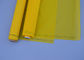 100 % Polyester Material Monofilament Screen Printing Mesh White / Yellow Color supplier