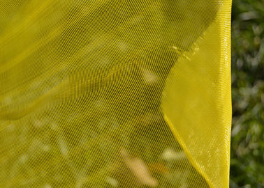 Yellow Anti Insect Screen , Greenhouse Agricultural Insect Net Customized Size supplier