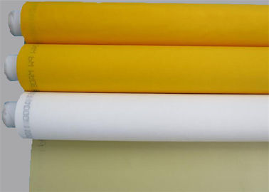 100% Yellow Monofilament Screen Printing Mesh , Screen Fabric Mesh supplier