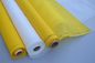 Yellow 100% Monofilament Polyester Screen Printing Mesh 165T For  Printing Plant supplier
