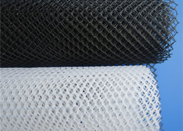 Plastic PP Filter Mesh Extruded Plastic Flat Net 2mm 3mm Diamond Pore Size supplier