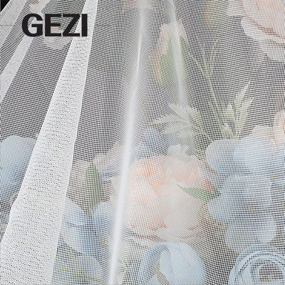 4 Stretch High Fastness About pvc 93% Polyester 8% Spandex Nylon Mesh Fabric for Mosquito Net supplier