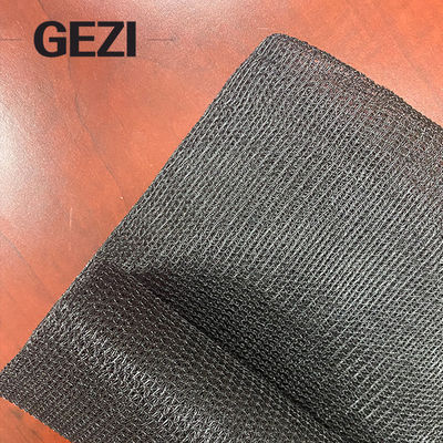 Black bulk anti-ultraviolet fabric mesh belt with grommets on the edge of plant shading net for greenhouse supplier