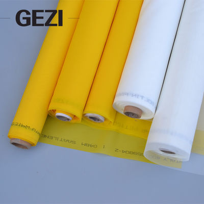 China Gezi manufacturing 1 m 200M yellow polyester screen printing screen printing supplier