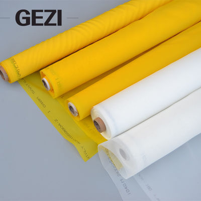 China Gezi manufacturing 1 m 200M yellow polyester screen printing screen printing supplier