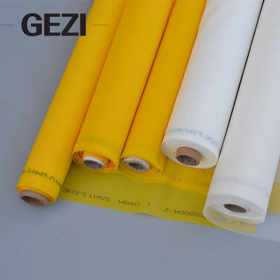 Gezi manufacturing production of 40 yards long screen printing mesh polyester screen printing cloth supplier