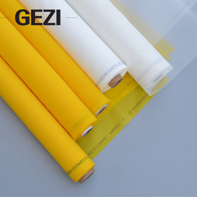 Gezi manufacturing production of 40 yards long screen printing mesh polyester screen printing cloth supplier