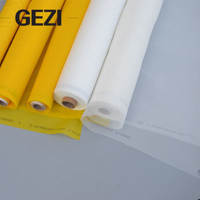 200 mesh white color count screen printing mesh fabric polyester white material supplier