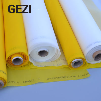 200 mesh white color count screen printing mesh fabric polyester white material supplier