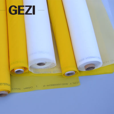 200 mesh white color count screen printing mesh fabric polyester white material supplier