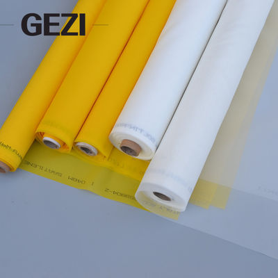 White 200 mesh screen printing polyester fabric high temperature resistant screen printing net supplier