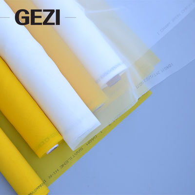 Screen printing suit mesh shirt mesh number 10T-165T white/yellow screen printing mesh supplier