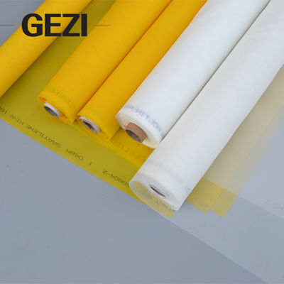 White yellow polyester nylon silk screen /screen printing mesh bolting cloth for printing supplier