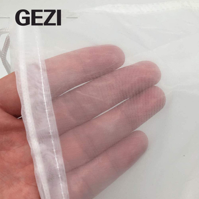 Aquarium filter bag 150 micron fine filter medium bag fine mesh reusable Nylon bag with zipper fine resin filter supplier