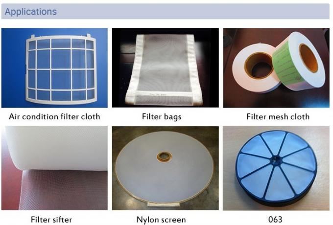 Nylon And Polyester 300 Micron Mesh Screen For Filter , Corrosion - Resistant