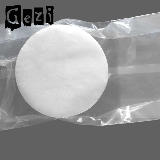 7cm 9cm Ashless Laboratory Filter Paper White ISO 9000 With Wet Strength
