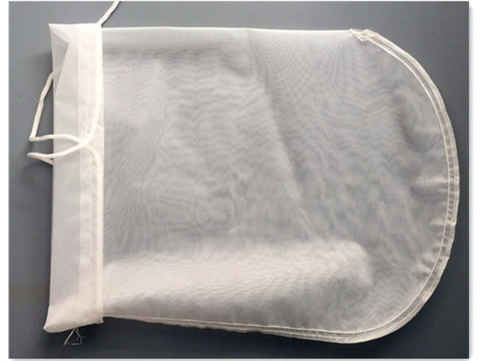 Custom Size 200um Nylon Mesh Filter Bags U Shape Food Grade Juice Filter Bag
